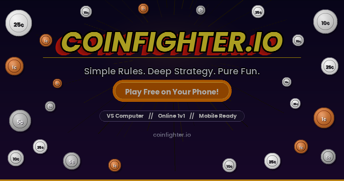 CoinFighter.io - Free Online Coin Strategy Game